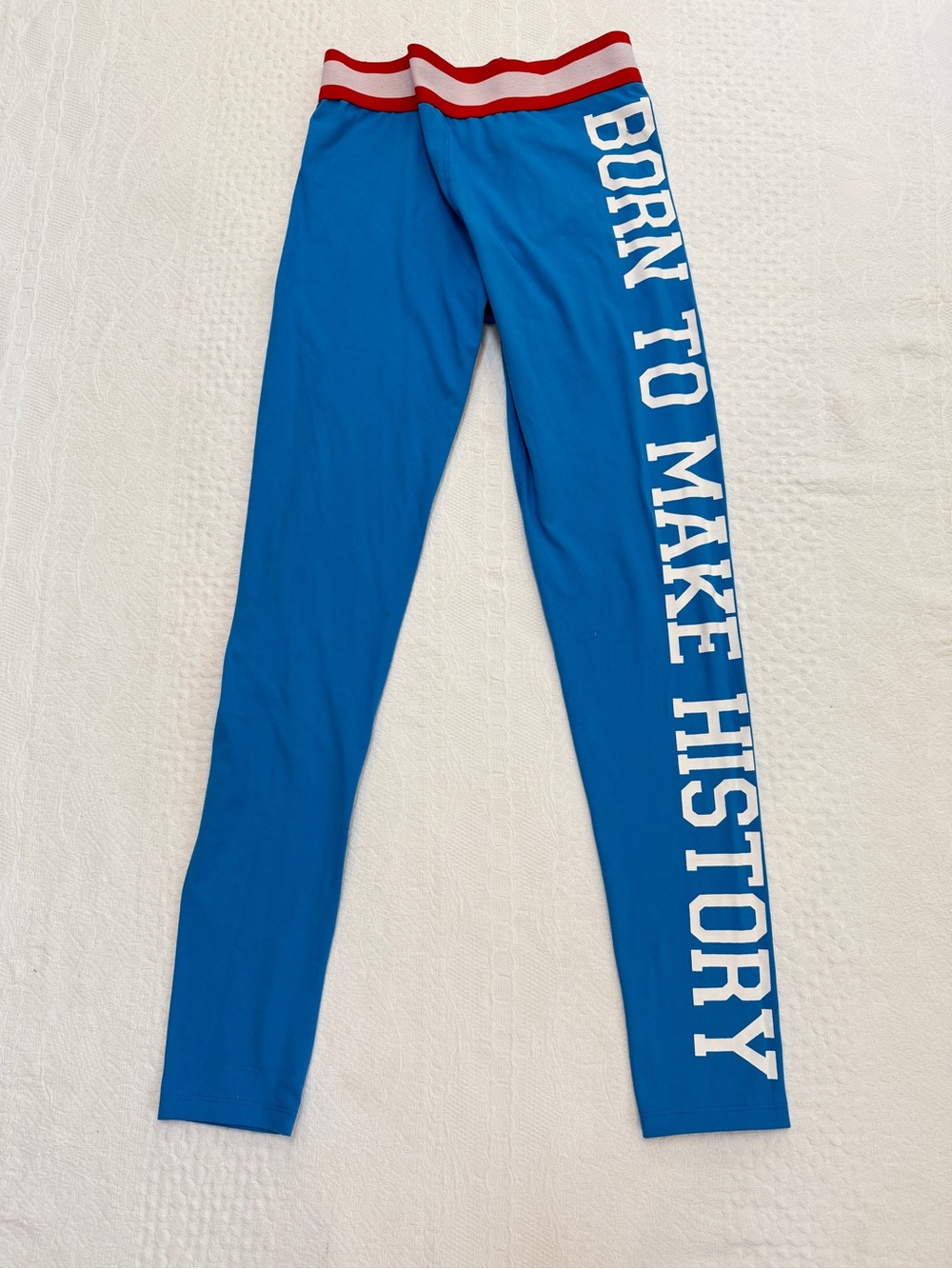 Born To Make History Yuri on Ice Leggings Size Small